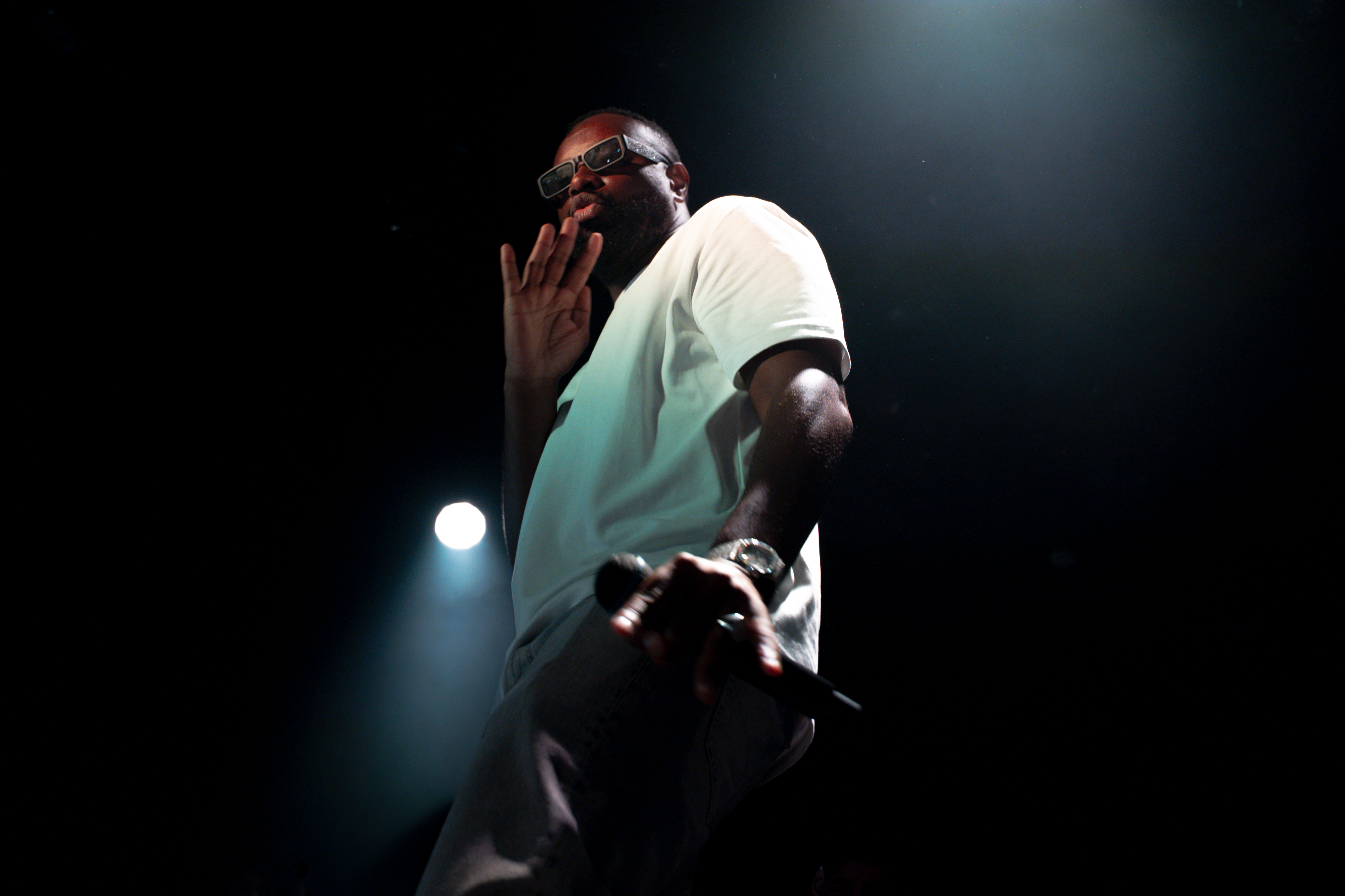 photo concert GIMS lumière difficile image nette