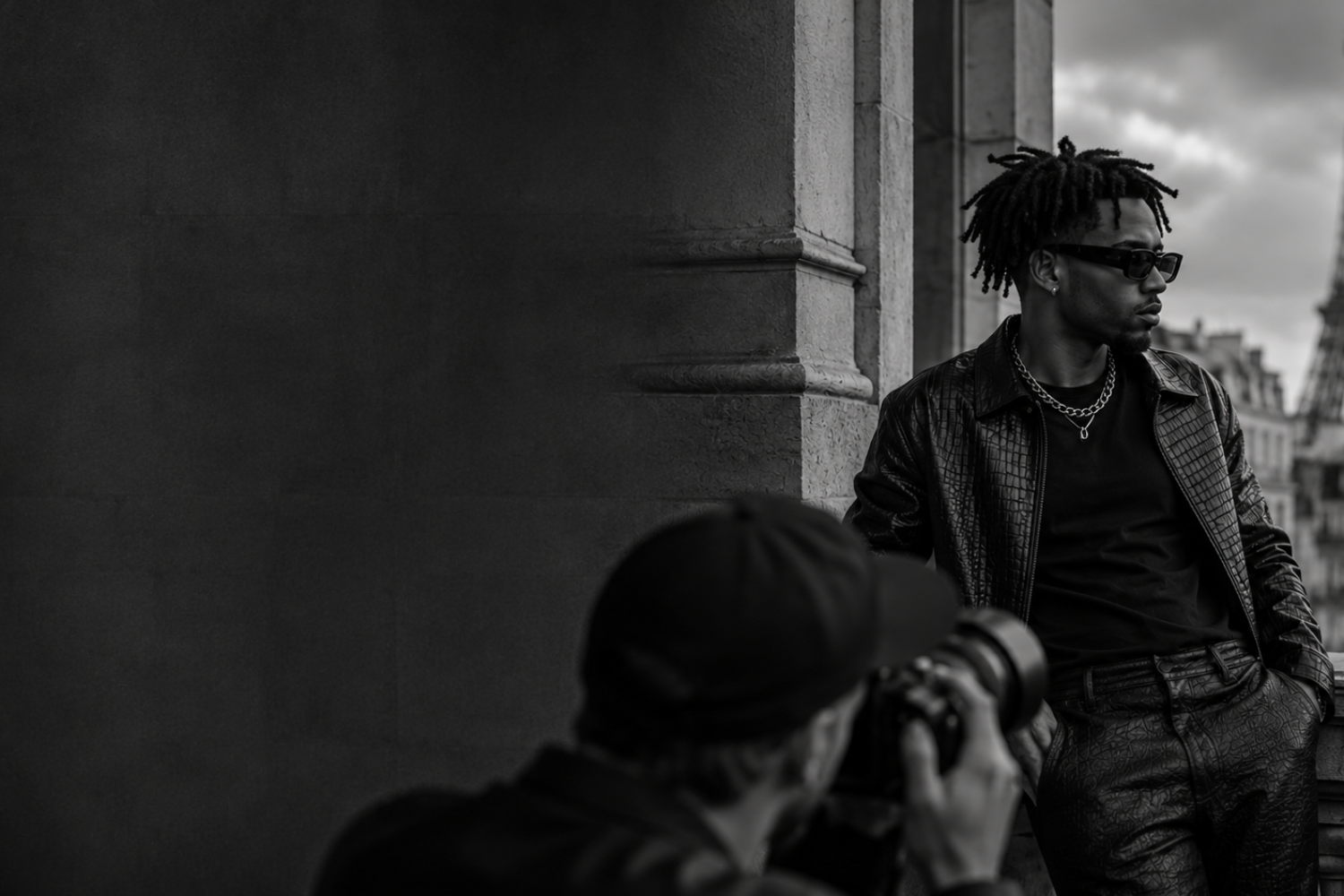 Shooting photo artiste à Paris pour visuels professionnels